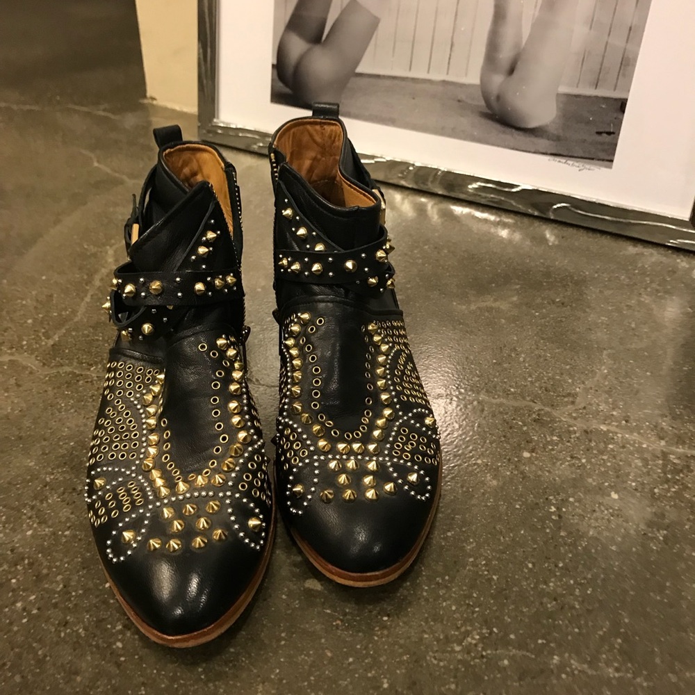 Leather Zara ankle boots